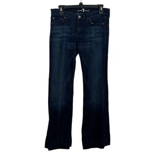 7 for all mankind dojo jeans dark wash 28